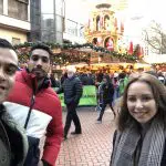 Team at the Christmas Markets 2018