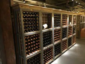 Fazenda bar wine racks