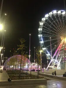 Birmingham light up Ferris Wheel